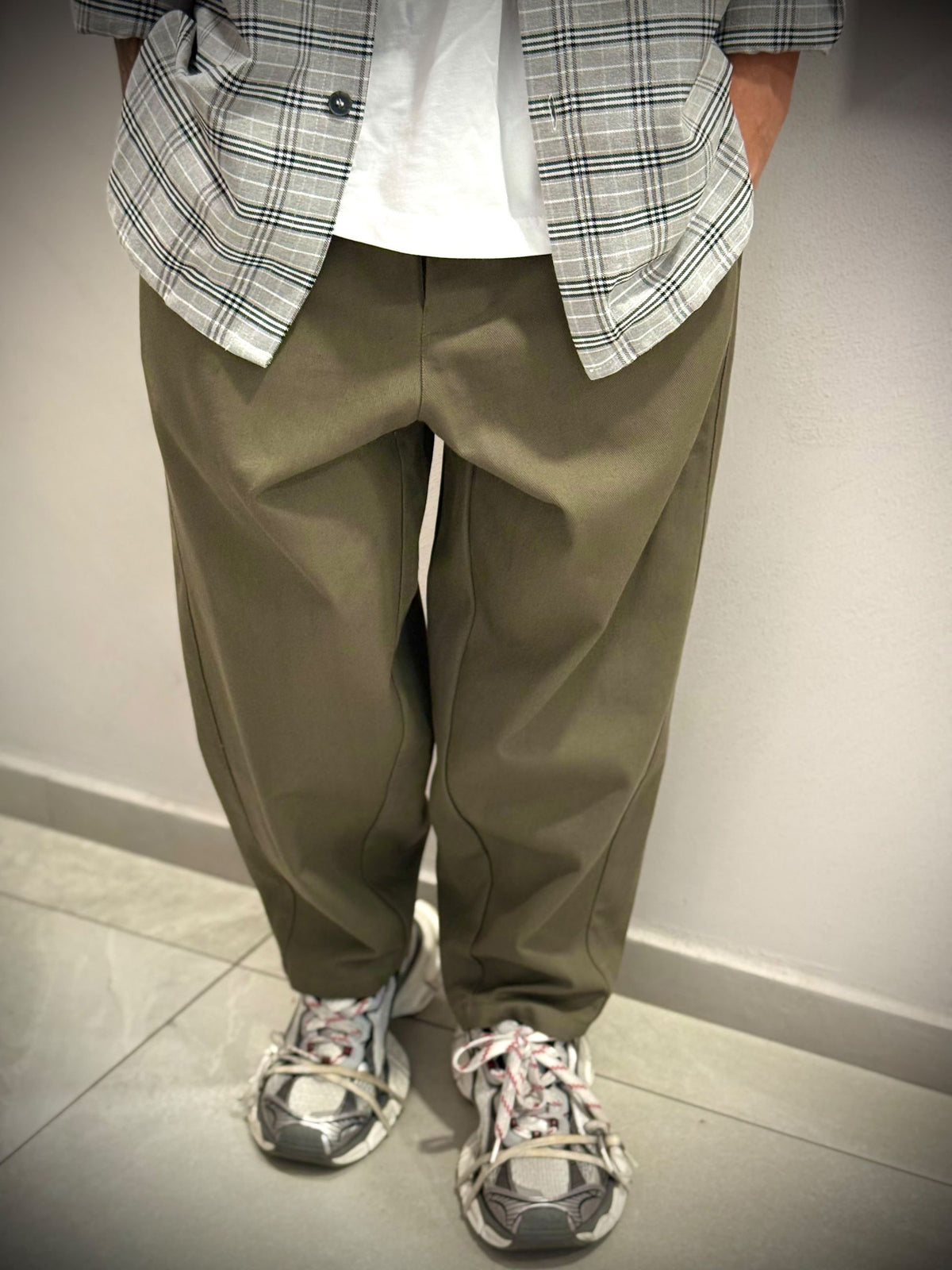 PANTALONE CROPPED -  -