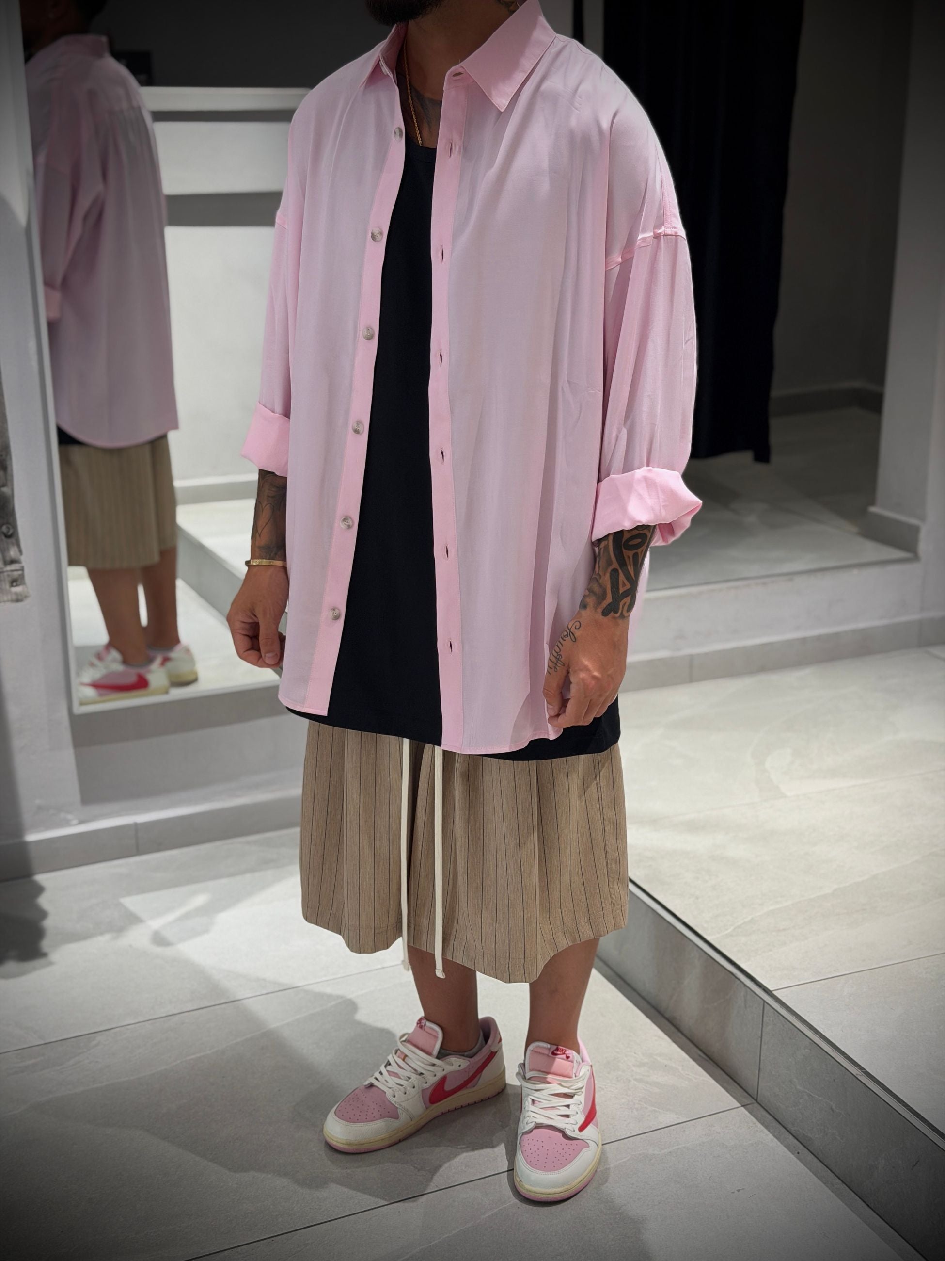 SHORT GESSATO -  -