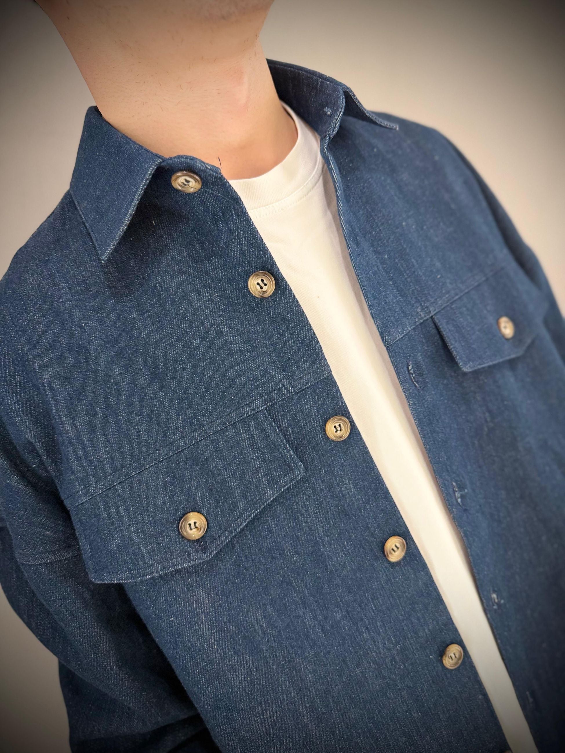 CAMICIA DENIM -  -