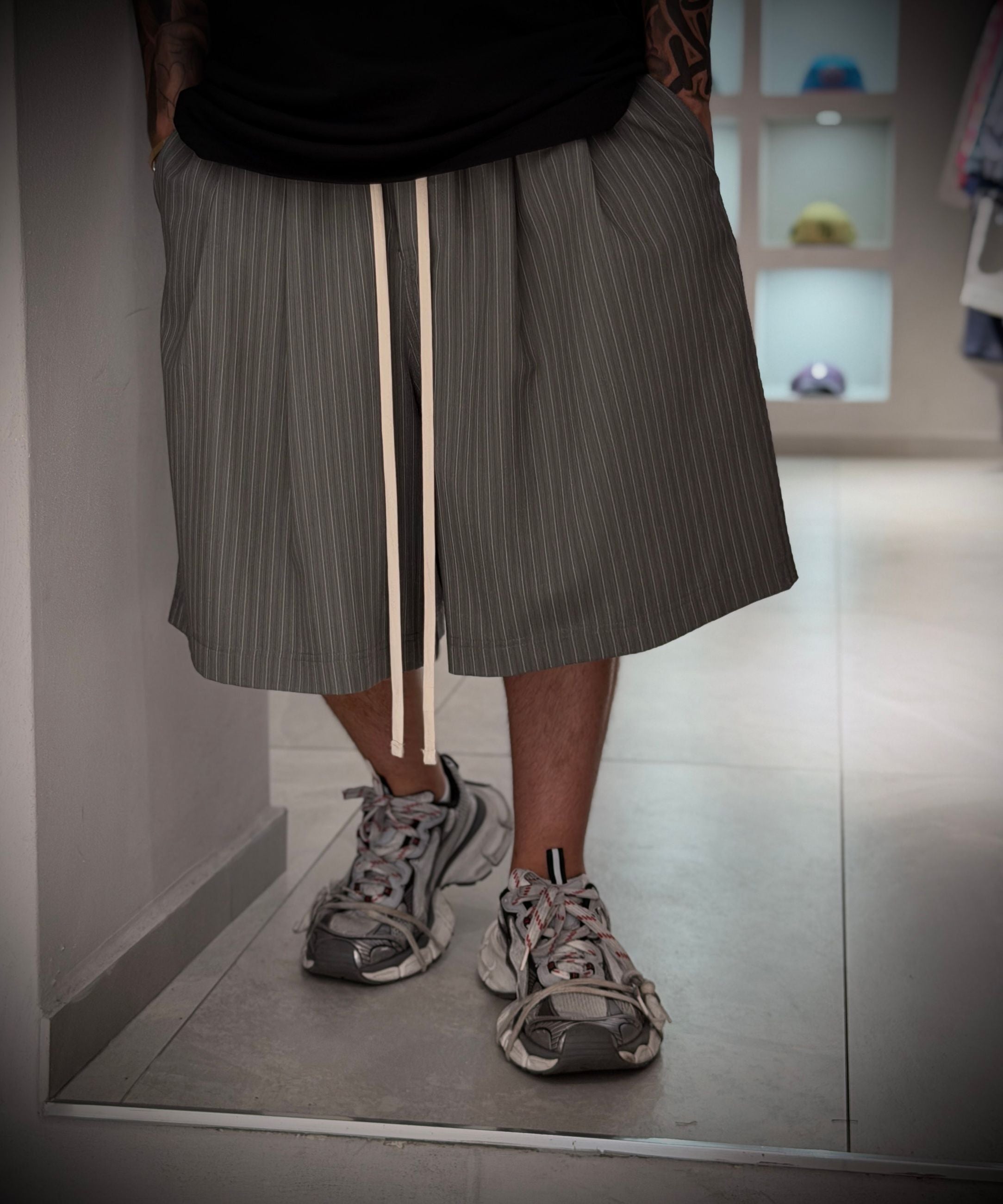 SHORT GESSATO -  -