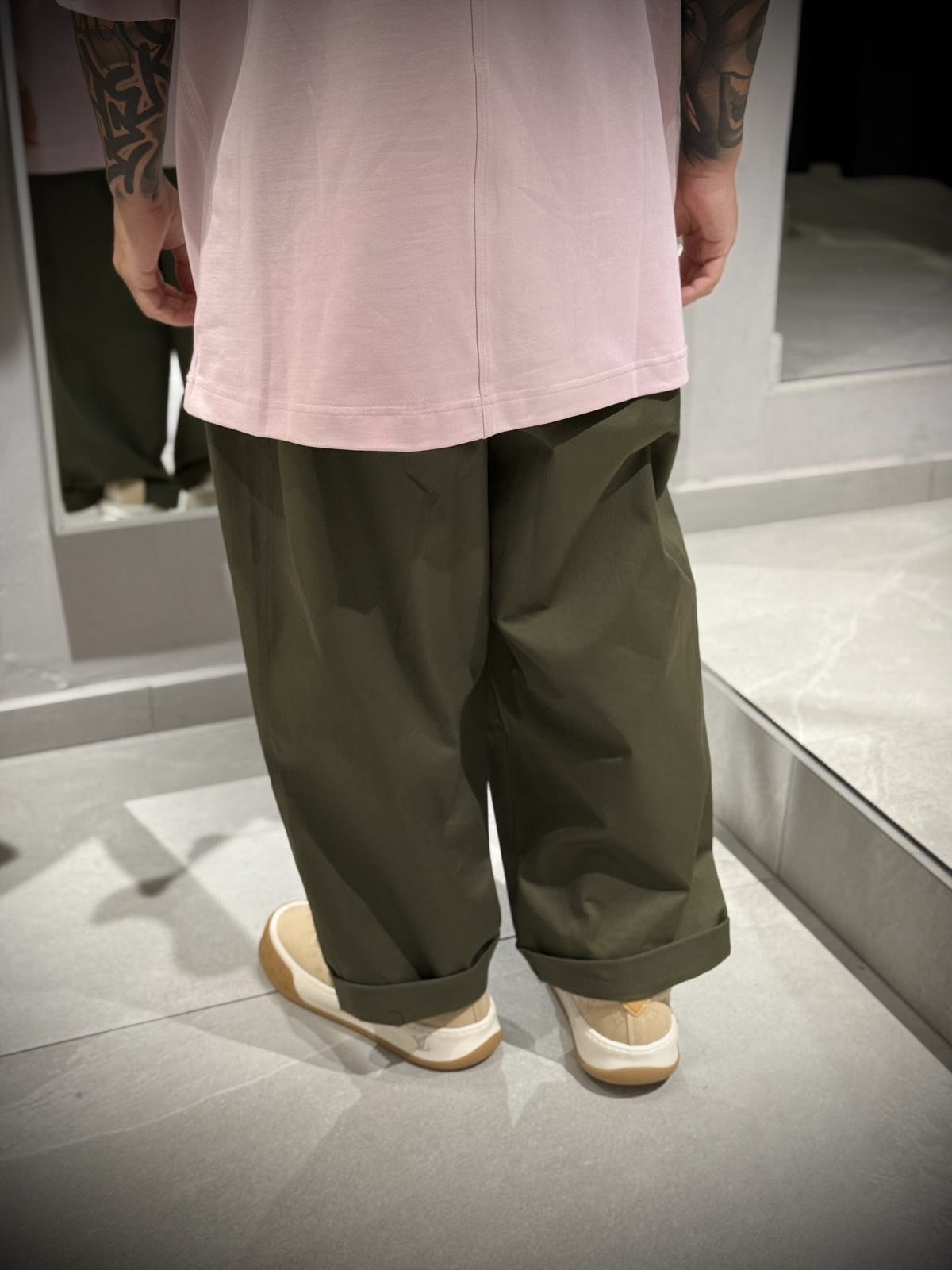 PANTALONE  RISVOLTO -  -