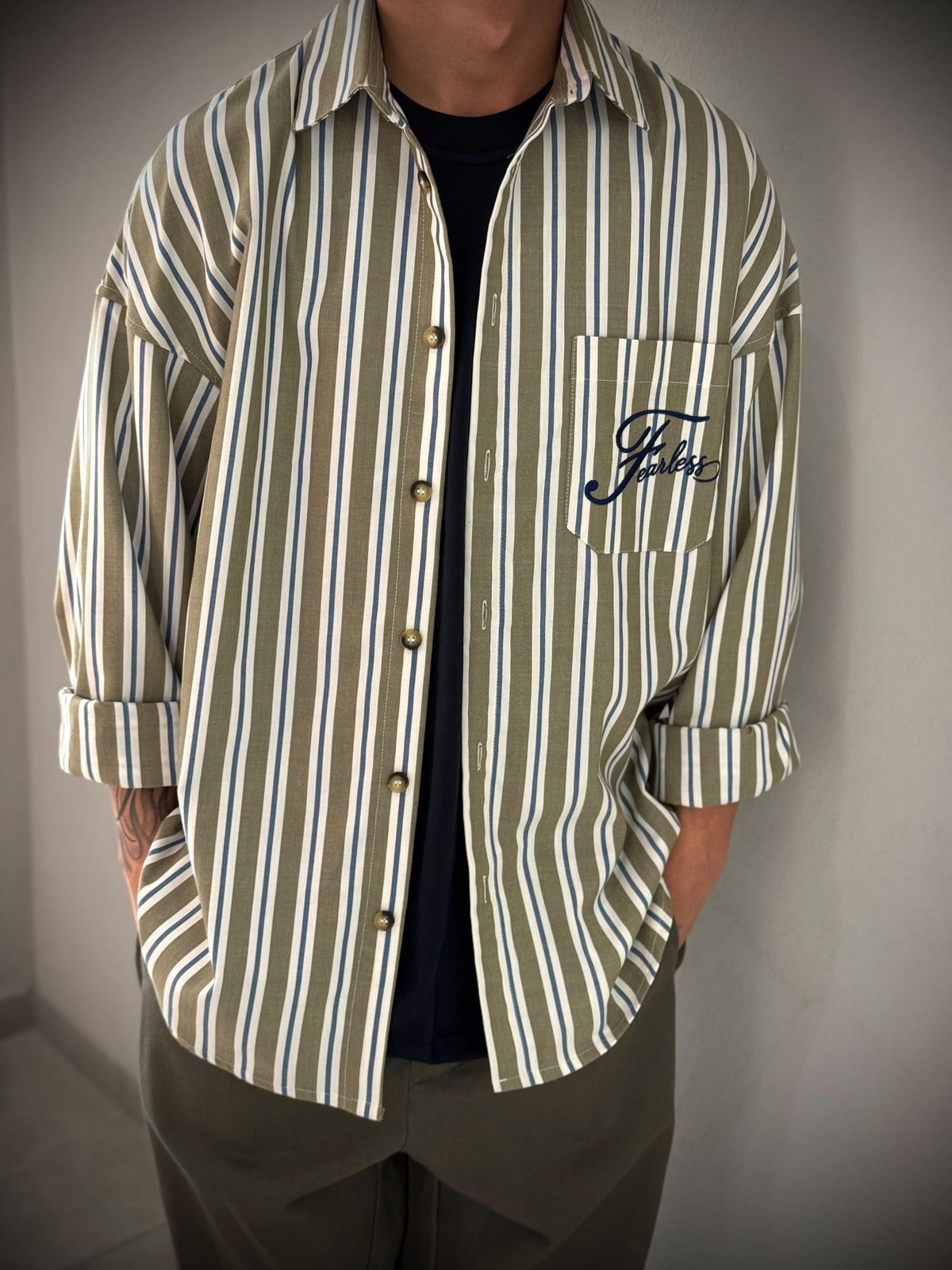 CAMICIA LOGO -  -
