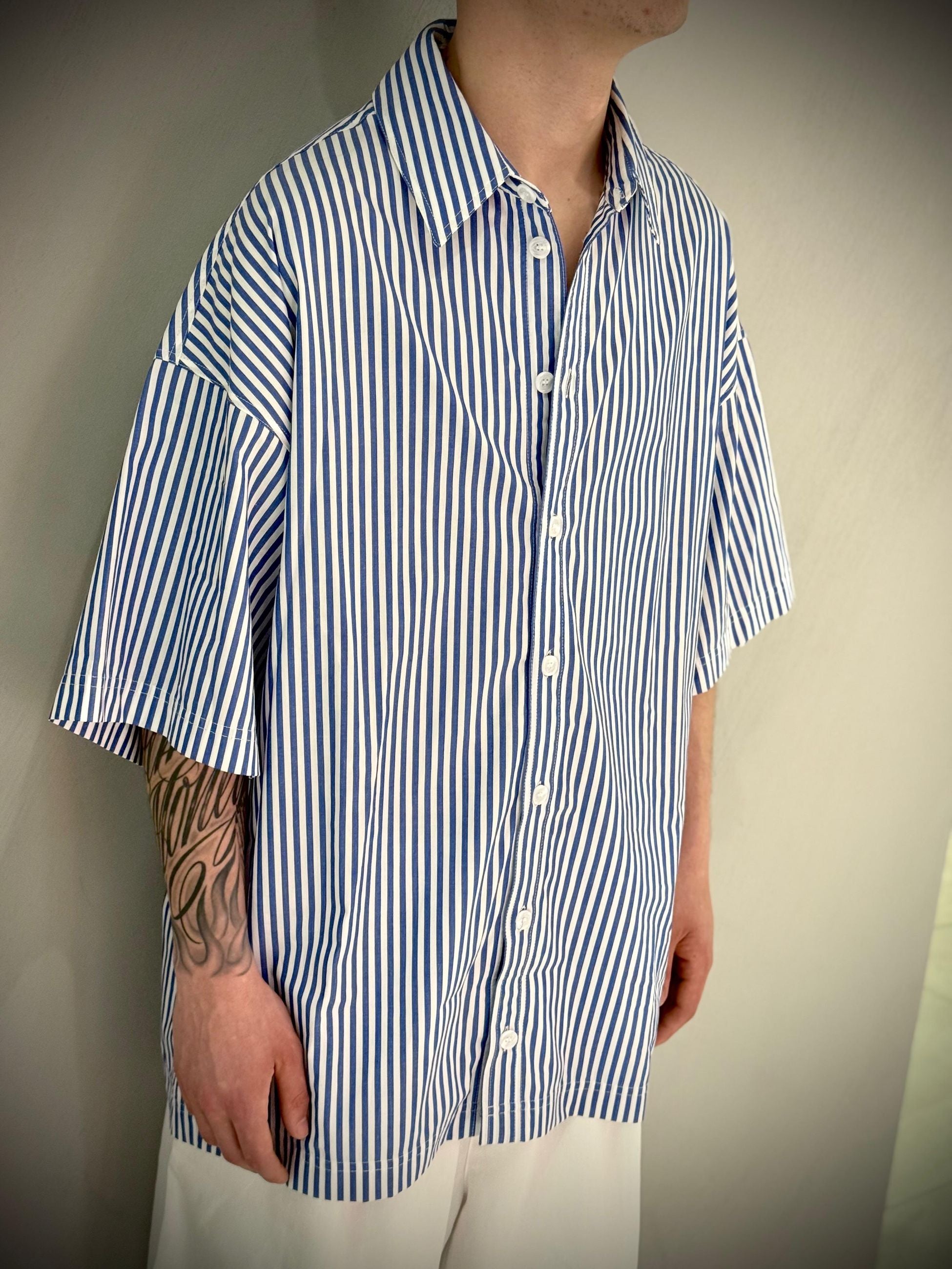CAMICIA SHORT RIGHE -  -
