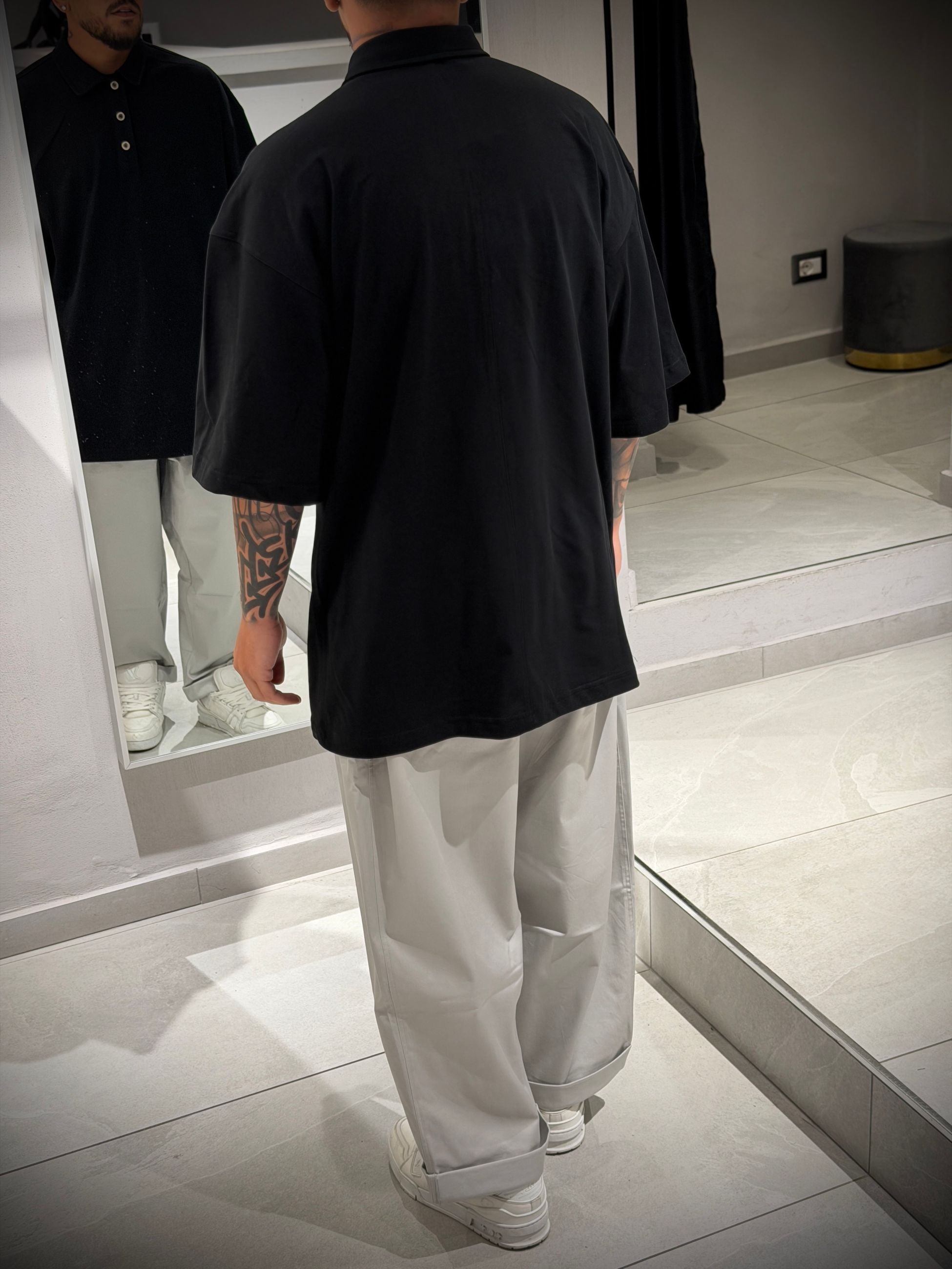 PANTALONE  RISVOLTO -  -