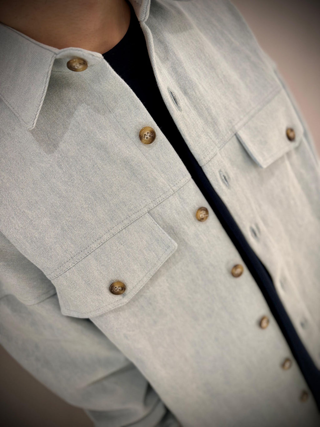 CAMICIA DENIM -  -