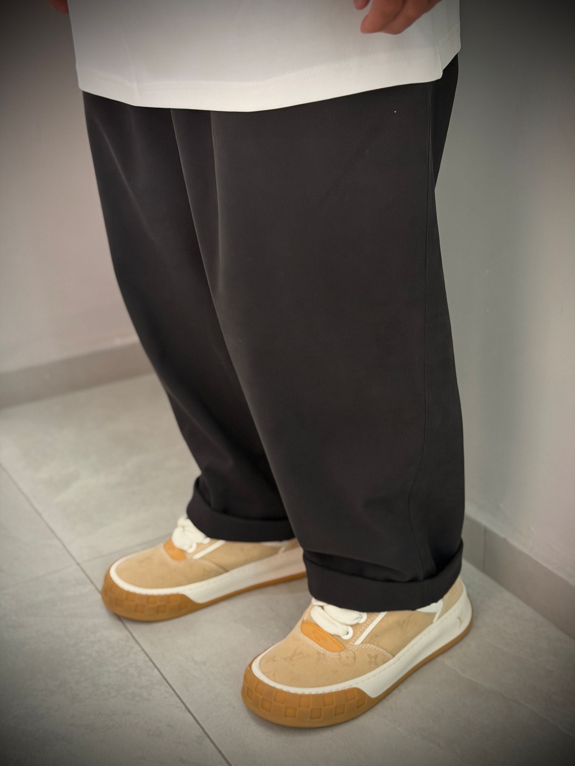 PANTALONE  RISVOLTO -  -