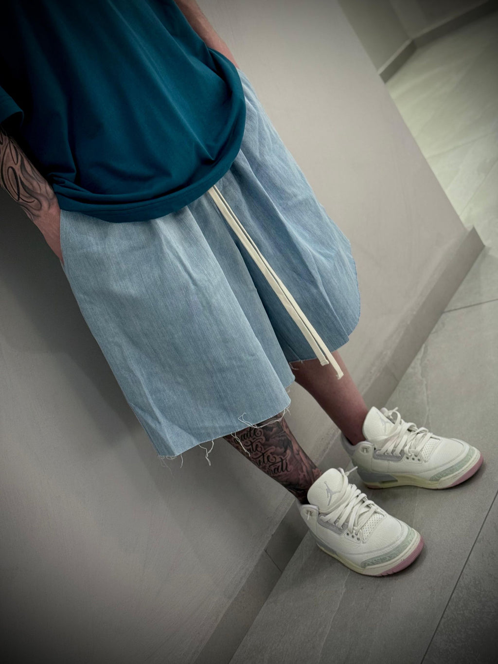 SHORT 2 TAGLIO VIVO -  -