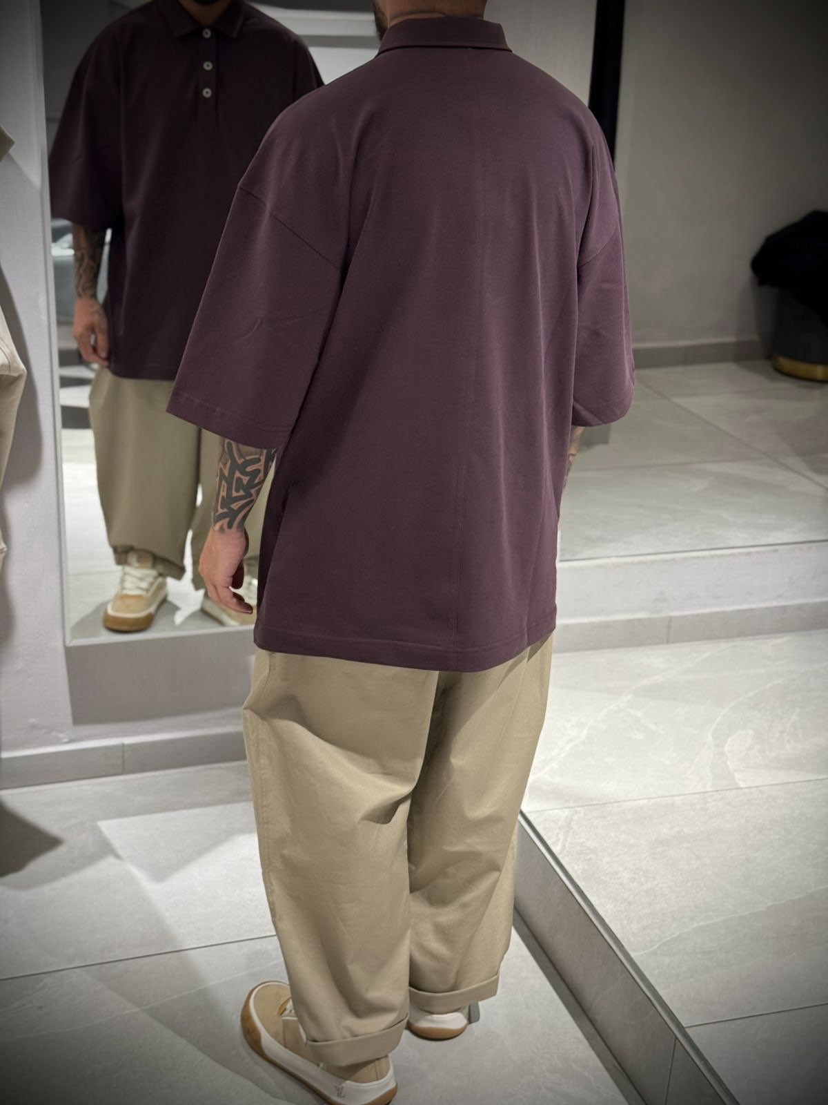 PANTALONE  RISVOLTO -  -