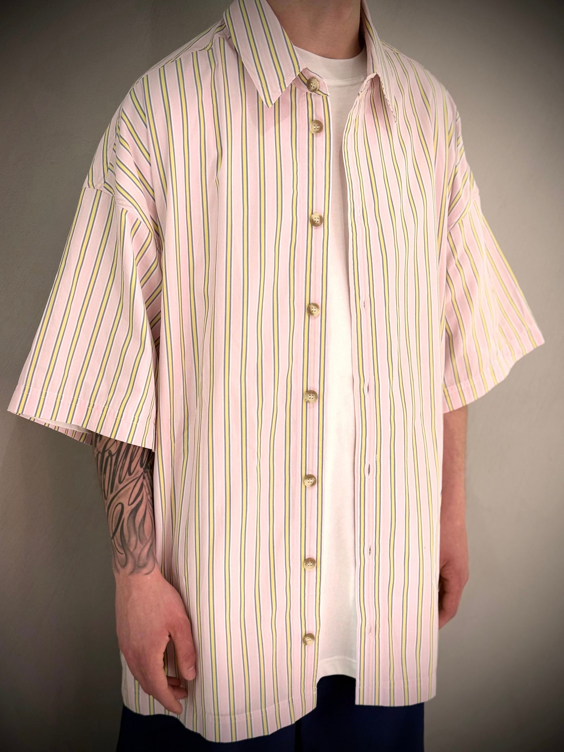 CAMICIA SHORT RIGHE -  -
